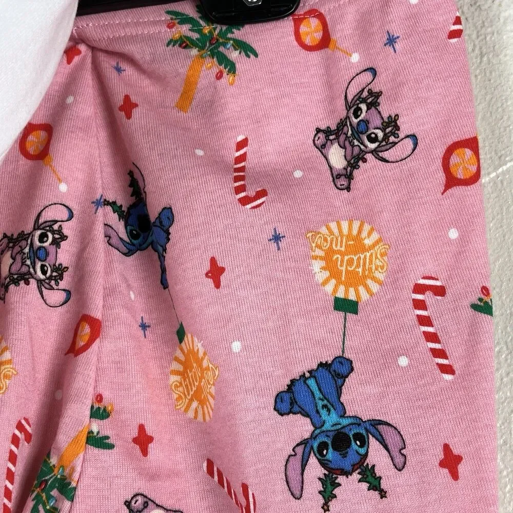 Old Navy Disney Lilo & Stitch Stitch & Angel 2pc Snug Fit Pajama Set XL